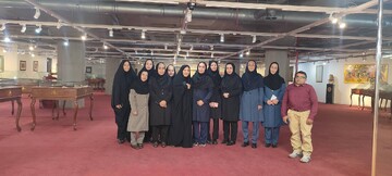 بازدید جمعی از کتابداران شهر تهران از کتابخانه ملی ایران