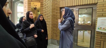 بازدید جمعی از کتابداران شهر تهران از کتابخانه ملی ایران