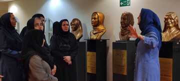 بازدید جمعی از کتابداران شهر تهران از کتابخانه ملی ایران