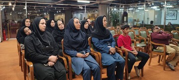 بازدید جمعی از کتابداران شهر تهران از کتابخانه ملی ایران