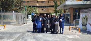 بازدید جمعی از کتابداران شهر تهران از کتابخانه ملی ایران