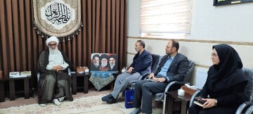 سفر یک روزه سرپرست اداره‌کل کتابخانه‌های عمومی استان تهران به ورامین/دیدار با امام جمعه شهرستان