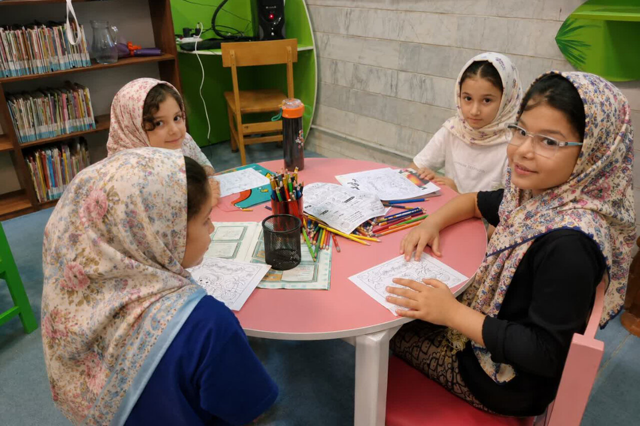 برگزاری کارگاه خلاقیت در کتابخانه علامه عسگری ساوه