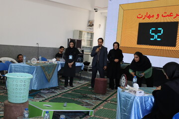 "لیگ کتاب بازی" در روستای اسفدآباد شهرستان ابرکوه برگزار شد