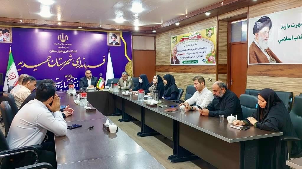نخستین جلسه انجمن کتابخانههای عمومی شهرستان حمیدیه در سال جاری برگزار شد