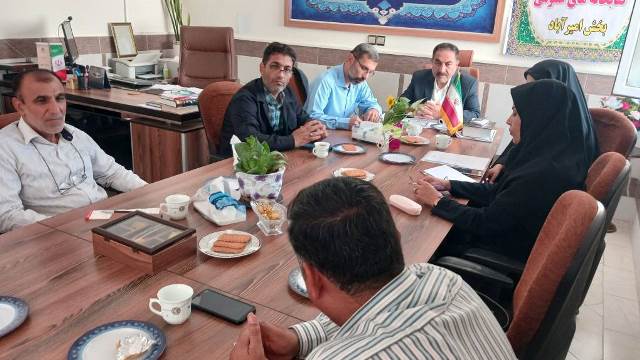دومین جلسه انجمن کتابخانه‌های عمومی بخش امیرآباد دامغان برگزار شد