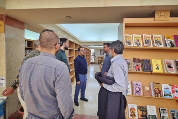 بازدید مدیرکل امور عمرانی نهاد کتابخانه‌های عمومی کشور از پروژه‌های عمرانی و کتابخانه‌های عمومی زنجان
