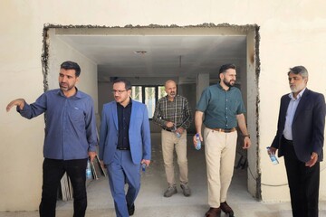بازدید مدیرکل امور عمرانی نهاد کتابخانه‌های عمومی کشور از پروژه‌های عمرانی و کتابخانه‌های عمومی زنجان