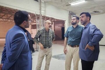 بازدید مدیرکل امور عمرانی نهاد کتابخانه‌های عمومی کشور از پروژه‌های عمرانی و کتابخانه‌های عمومی زنجان