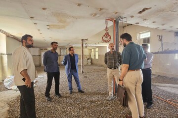بازدید مدیرکل امور عمرانی نهاد کتابخانه‌های عمومی کشور از پروژه‌های عمرانی و کتابخانه‌های عمومی زنجان