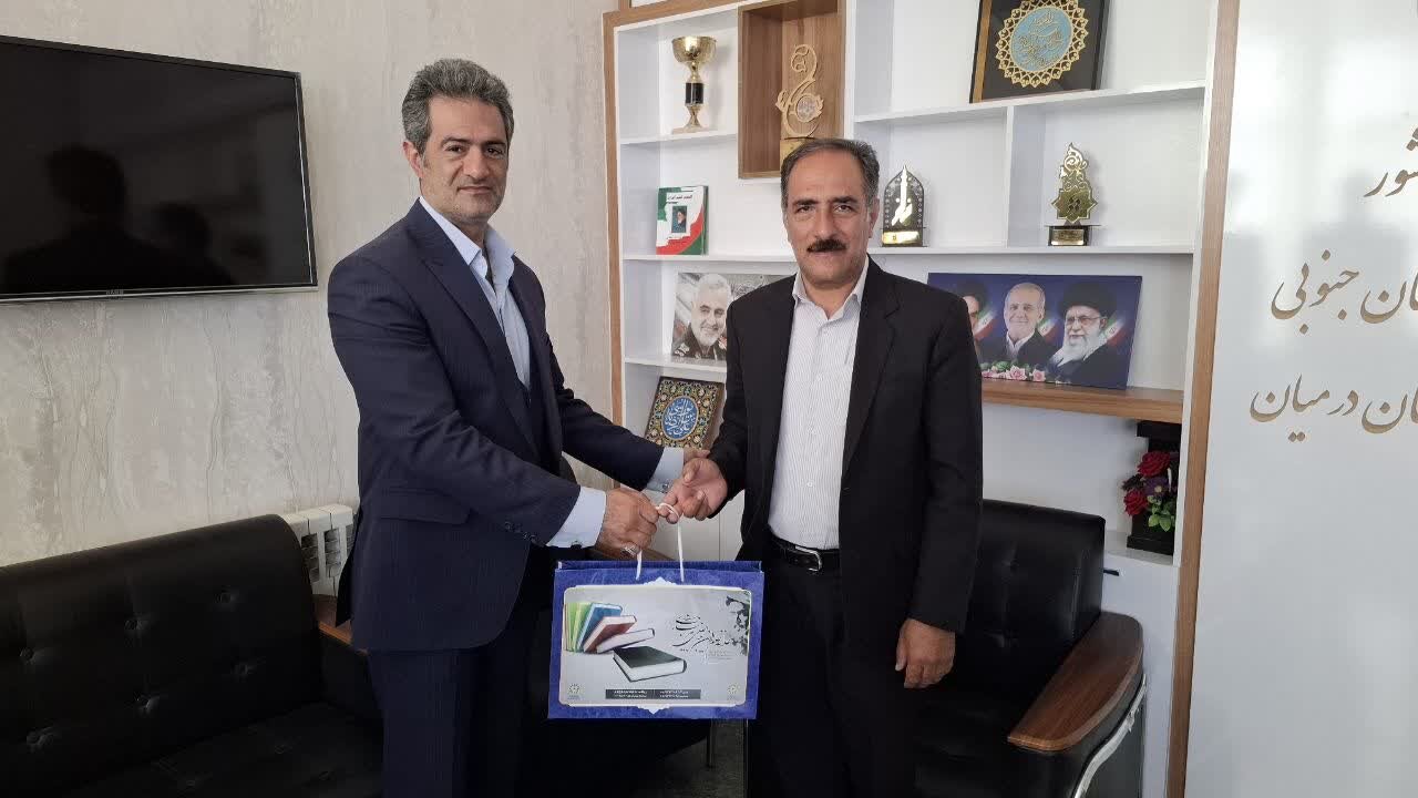 سفر سرپرست اداره‌کل کتابخانه‌های عمومی خراسان جنوبی به شهرستان درمیان