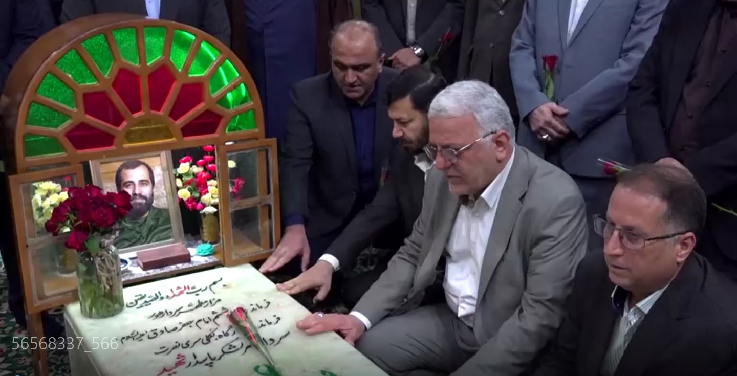 تجدید میثاق مسئولان و مدیران دستگاه‌های اجرایی خوزستان با آرمان‌های شهدای انقلاب اسلامی