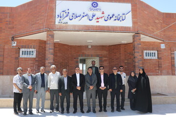 کتابخانه عمومی شهید علی اصغر صلاحی، کانون فرهنگی تازه فخرآباد شهرستان بجستان شد