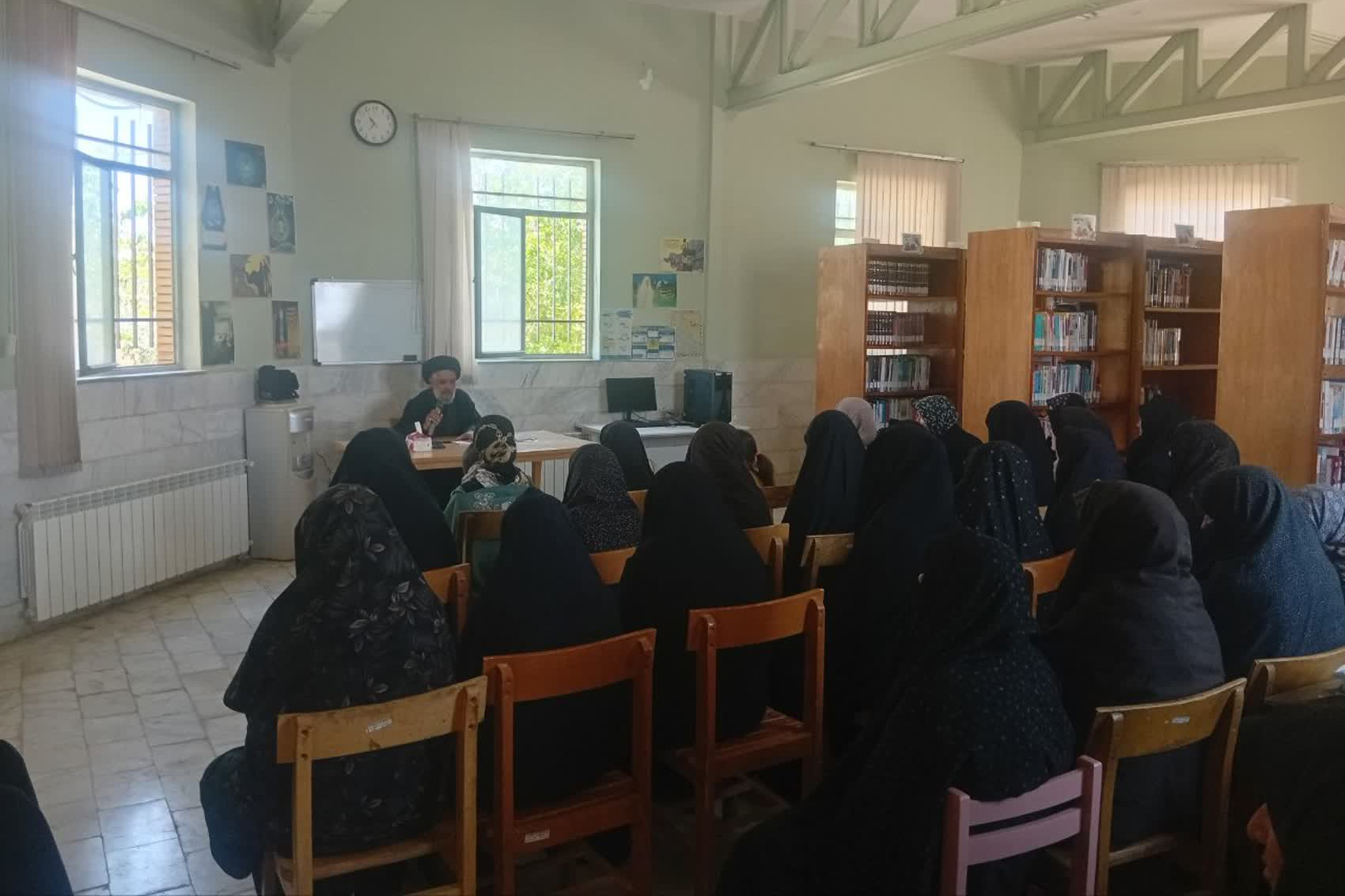 برگزاری برنامه‌های فرهنگی در کتابخانه امام سجاد (ع) روستای ستق ساوه