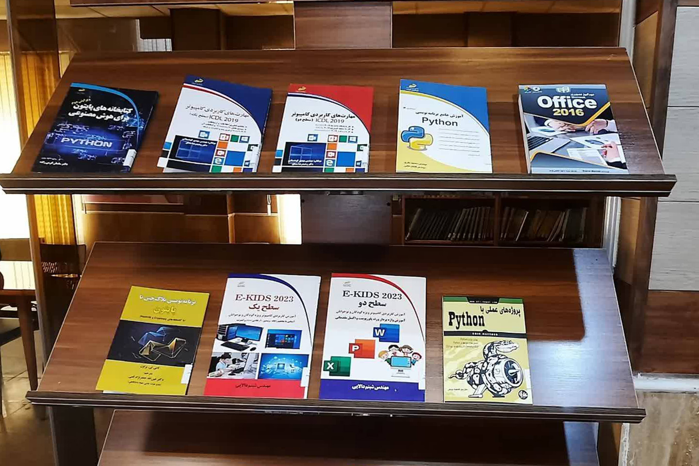 کتاب‌های تخصصی کامپیوتر و هوش مصنوعی به کتابخانه‌های استان مرکزی افزوده شد