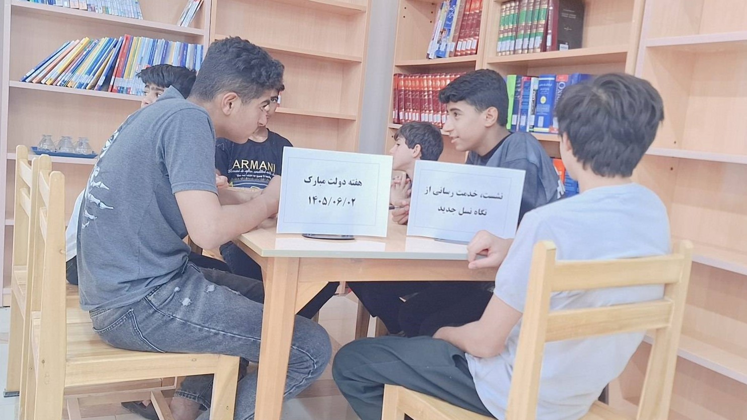 صدای نسل آینده در کتابخانه قلم‌چی خرمشهر شنیده شد