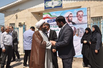 افتتاح چهارمین کتابخانه روستایی شهرستان بندرانزلی