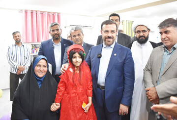 آیین افتتاح کتابخانه شیخ عبدالرزاق ابونجمی شهر خنج