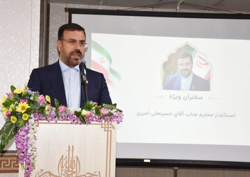 آیین افتتاح کتابخانه شیخ عبدالرزاق ابونجمی شهر خنج