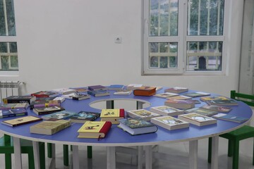 افتتاح کتابخانه عمومی ارزنه