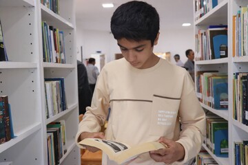 افتتاح کتابخانه عمومی ارزنه