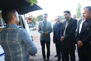 افتتاح کتابخانه عمومی ارزنه