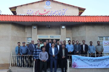 افتتاح کتابخانه عمومی ارزنه