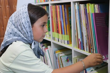 افتتاح کتابخانه عمومی ارزنه