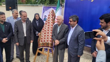 آیین افتتاح کتابخانه شیخ بالو زاهد آهودشت شهرستان نور