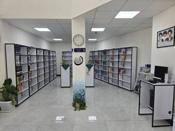 آیین افتتاح کتابخانه شیخ بالو زاهد آهودشت شهرستان نور