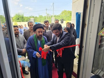 آیین افتتاح کتابخانه شیخ بالو زاهد آهودشت شهرستان نور
