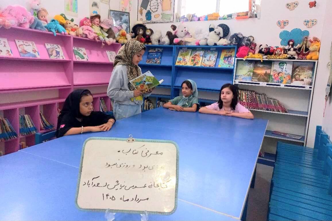 برنامه‌های کتابخوانی و شاهنامه‌خوانی در کتابخانه نیایش رامیان برگزار شد