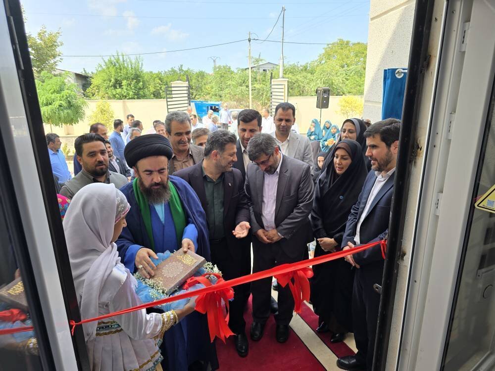 کتابخانه عمومی شیخ بالو زاهد آهودشت افتتاح شد