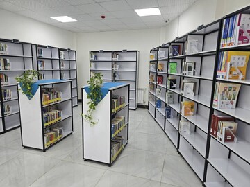 آیین بهره‌برداری از کتابخانه عمومی شیخ بالو زاهد آهودشت