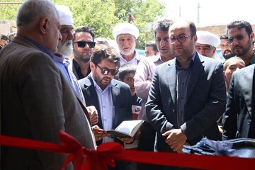کتابخانه عمومی شهید غلامحیدر حسینی جوزقانی افتتاح شد