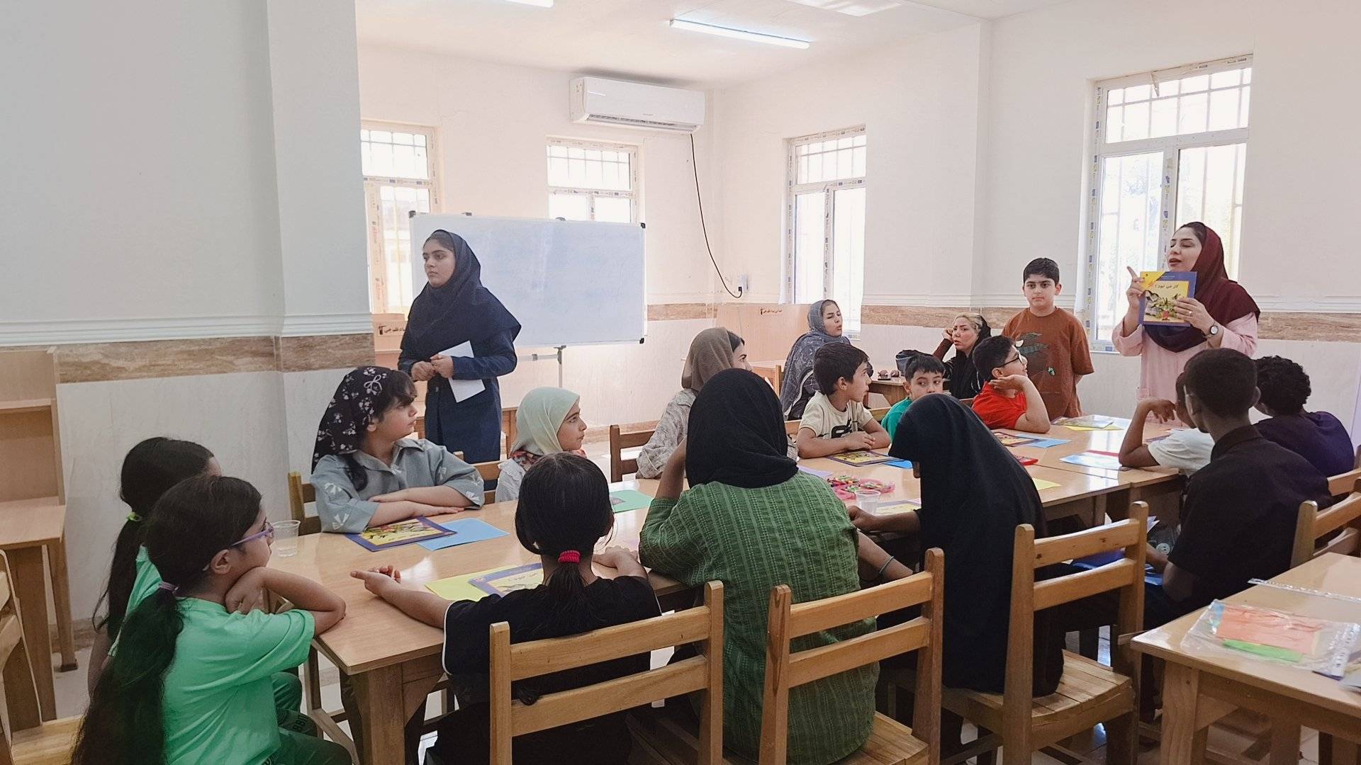 برنامه ترویجی «مطالعه در پرتو نبوت» در کتابخانه قلم‌چی خرمشهر برگزار شد
