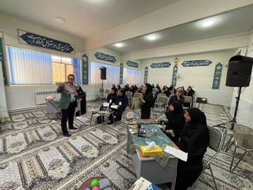 از کتاب تا بازی و نشاط؛ «لیگ کتاب‌بازی» مهمان نصرآباد تفت شد