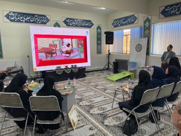 از کتاب تا بازی و نشاط؛ «لیگ کتاب‌بازی» مهمان نصرآباد تفت شد