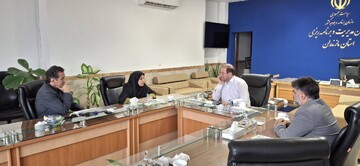 دیدار با رئیس سازمان مدیریت و برنامه‌ریزی برای جذب اعتبارات