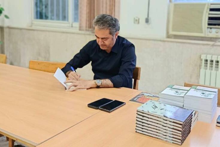 محفل ادبی «رقعه حاجت» در کتابخانه عمومی نوکنده برگزار شد