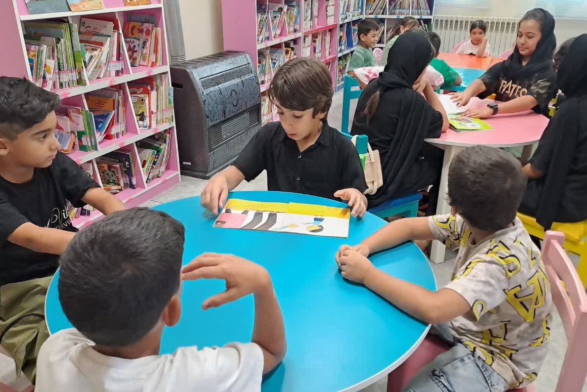 تابستانی پر از هنر، کتاب و خلاقیت در کتابخانه شهدای قورچی‌باشی