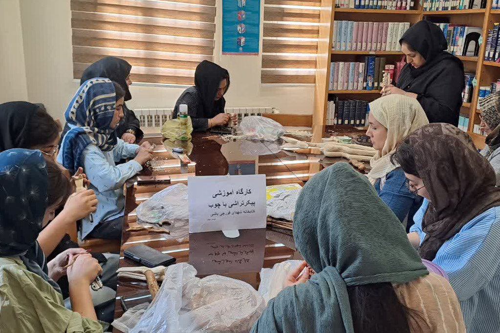 تابستانی پر از هنر، کتاب و خلاقیت در کتابخانه شهدای قورچیباشی