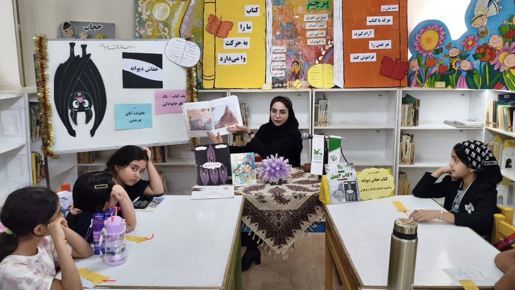 همکاری اداره کتابخانه‌های عمومی شهرستان ماهشهر و کانون پرورش فکری در مسیر ترویج فرهنگ مطالعه