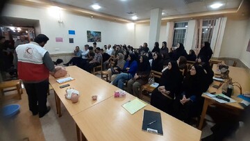 برگزاری دوره آموزشی امداد و کمک‌های اولیه