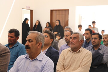آیین افتتاح و بهره‌برداری از کتابخانه عمومی شهدای گرماب در شهر گرماب شهرستان فیروزه