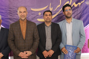 آیین افتتاح و بهره‌برداری از کتابخانه عمومی شهدای گرماب در شهر گرماب شهرستان فیروزه