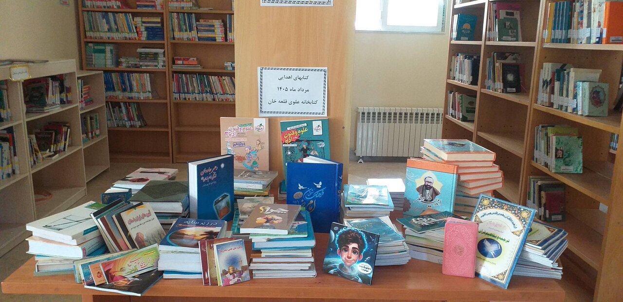 اهدای ۳۷۳ نسخه کتاب به کتابخانه‌های عمومی شهرستان سملقان