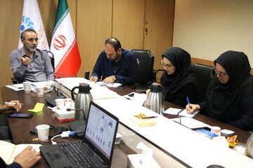 جلسه بررسی مسائل کتابخانه‌های شهرستان پیشوا با حضور سرپرست اداره‌کل