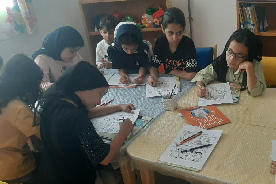 روایت روزهای فرهنگی و کتابخوانی در پیشخان اندیشه روستای چهرقان