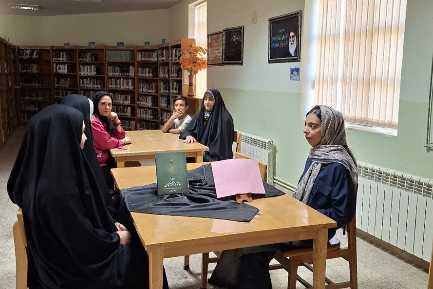 تابستانی سرشار از مطالعه و خلاقیت در کتابخانه شادروان محمودی میلاجرد